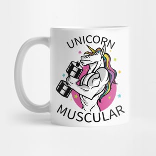 Unicorn Muscular Mug